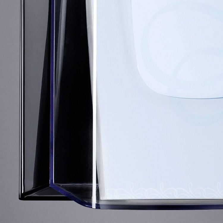 Produktbild: SIGEL Wandprospekthalter acrylic mit 1 Fach, A5 hoch 170 x 155 x 55 mm