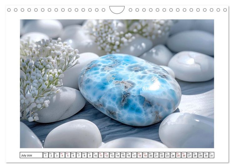 Produktbild: Shining Semi-Precious Stones (Wall Calendar 2026 DIN A4 landscape), CALVENDO 12 Month Wall Calendar