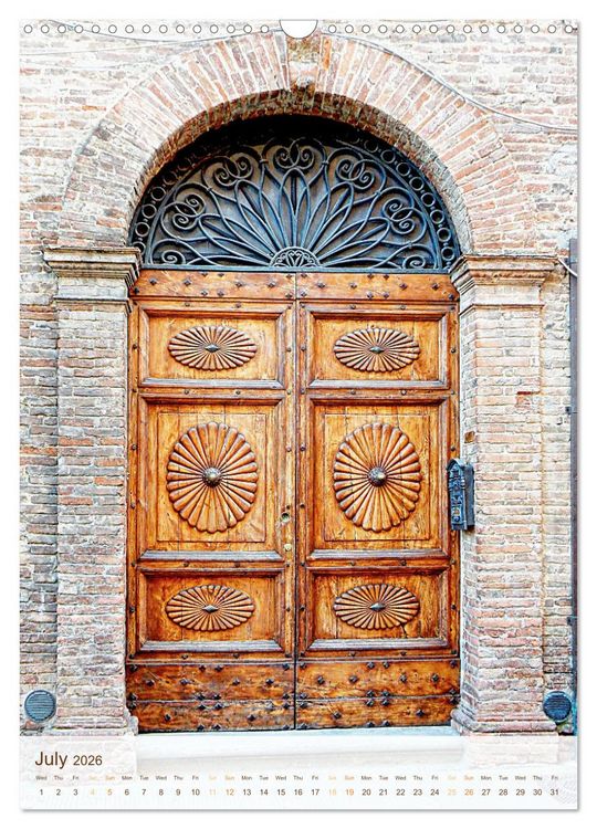 Produktbild: Umbrian Doorways (Wall Calendar 2026 DIN A3 portrait), CALVENDO 12 Month Wall Calendar