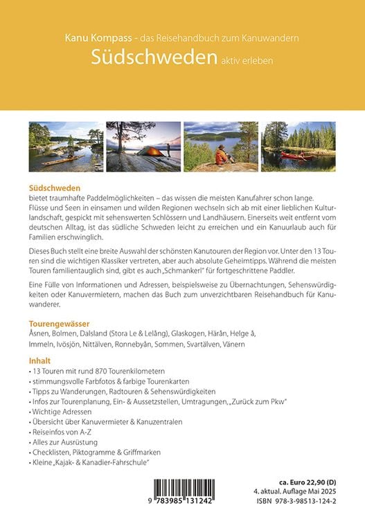 Produktbild: Kanu Kompass Südschweden