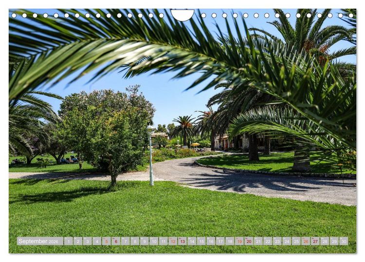 Produktbild: Erholung auf Korfu im St. Georg's Bay Country Club (Wandkalender 2026 DIN A4 quer), CALVENDO Monatskalender