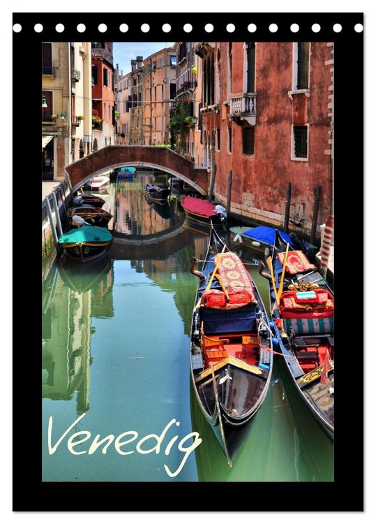 Produktbild: Venedig (Tischkalender 2026 DIN A5 hoch), CALVENDO Monatskalender