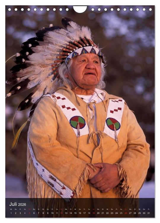 Produktbild: Indianer, Portrait Collection 1 (Wandkalender 2026 DIN A4 hoch), CALVENDO Monatskalender