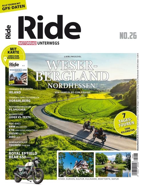 Produktbild: RIDE - Motorrad unterwegs, No. 26