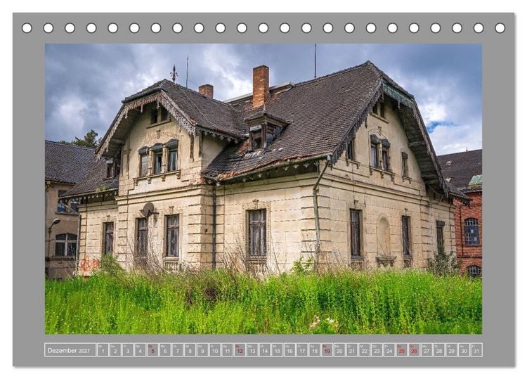 Produktbild: Verlassen - Vergessen- Verwunschen (Tischkalender 2027 DIN A5 quer), CALVENDO Monatskalender