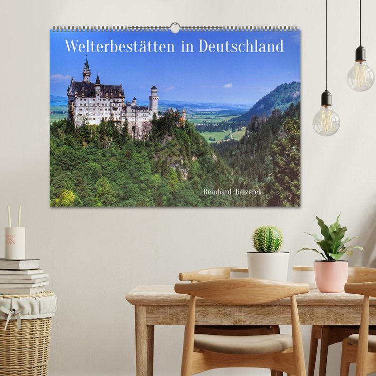 Produktbild: Welterbest&auml;tten in Deutschland (Wandkalender 2026 DIN A2 quer), CALVENDO Monatskalender