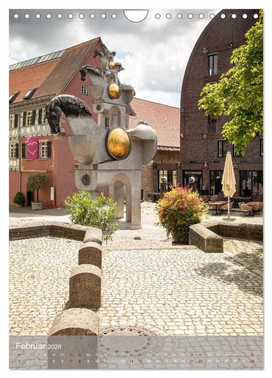 Produktbild: Bietigheim Altstadt (Wandkalender 2026 DIN A4 hoch), CALVENDO Monatskalender