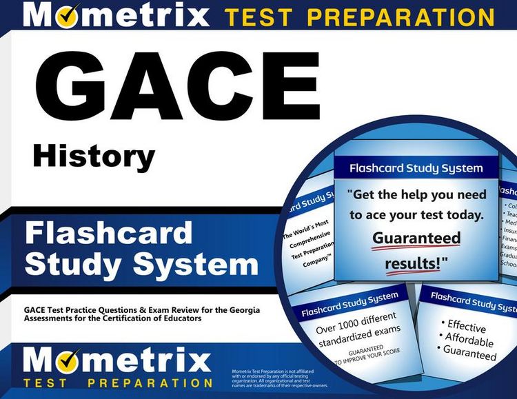 Produktbild: Gace History Flashcard Study System