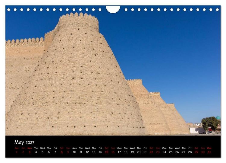 Produktbild: Uzbekistan Land of 1001 nights (Wall Calendar 2027 DIN A4 landscape), CALVENDO 12 Month Wall Calendar