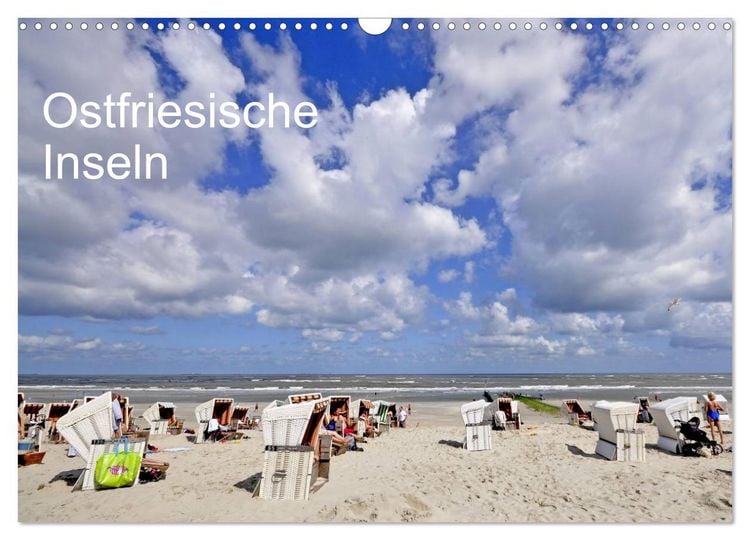 Produktbild: Ostfriesische Inseln (Wandkalender 2026 DIN A3 quer), CALVENDO Monatskalender