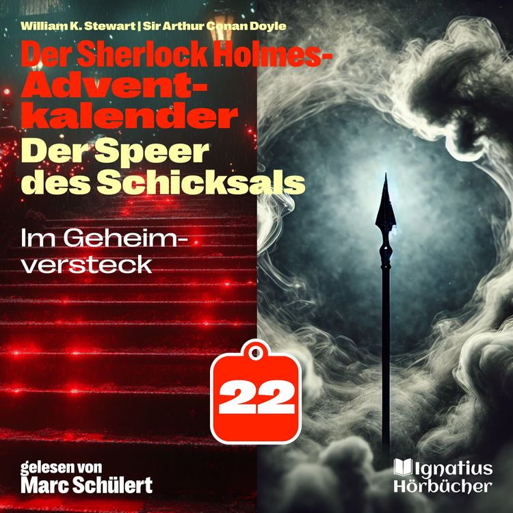 Produktbild: Im Geheimversteck (Der Sherlock Holmes-Adventkalender: Der Speer des Schicksals, Folge 22)
