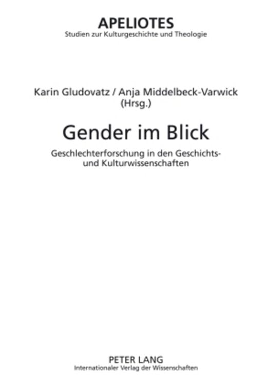 Produktbild: Gender im Blick