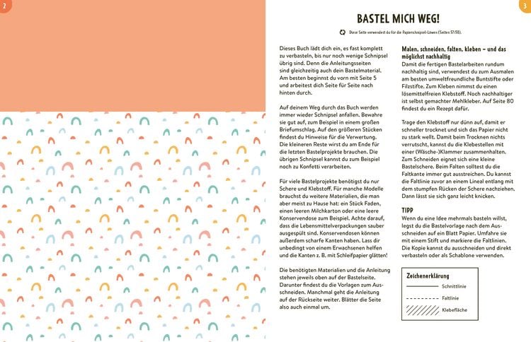 Bastel mich weg! Nachhaltiges Bastelbuch für Kinder ab 6 Jahren