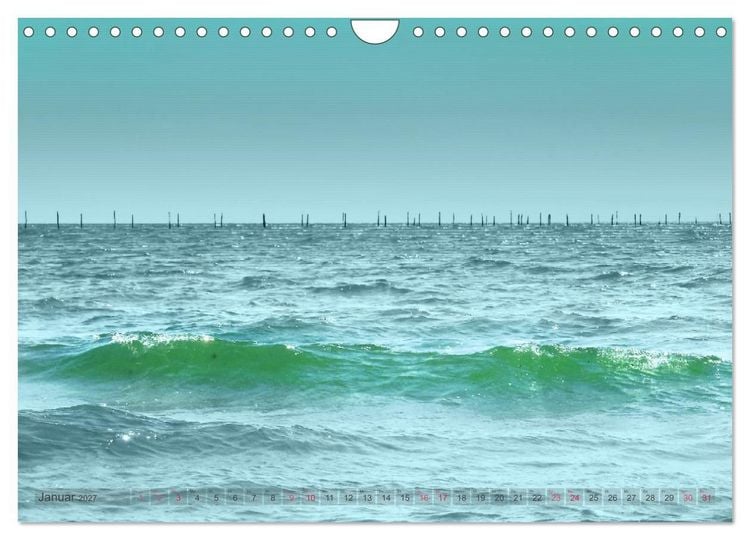 Produktbild: Photo-Art / Ozean (Wandkalender 2027 DIN A4 quer), CALVENDO Monatskalender
