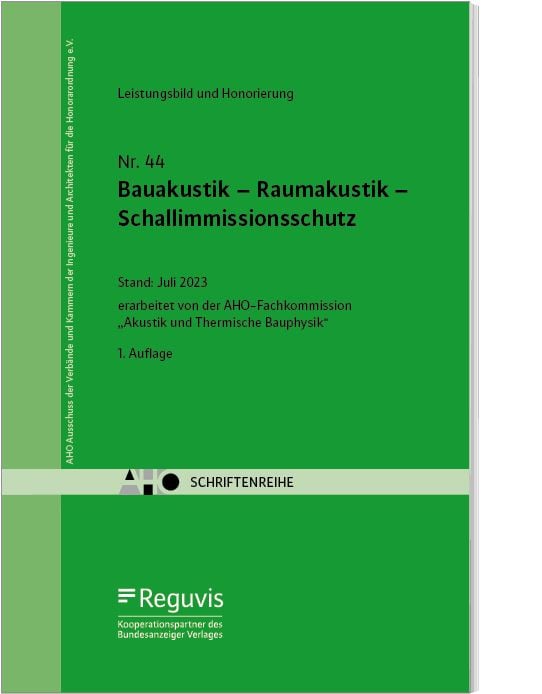 Produktbild: Bauakustik &ndash; Raumakustik &ndash; Schallimmissionsschutz