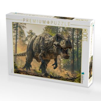 Produktbild: CALVENDO Puzzle Allosaurus | 1000 Teile Lege-Gr&ouml;&szlig;e 64x48cm Foto-Puzzle f&uuml;r gl&uuml;ckliche Stunden