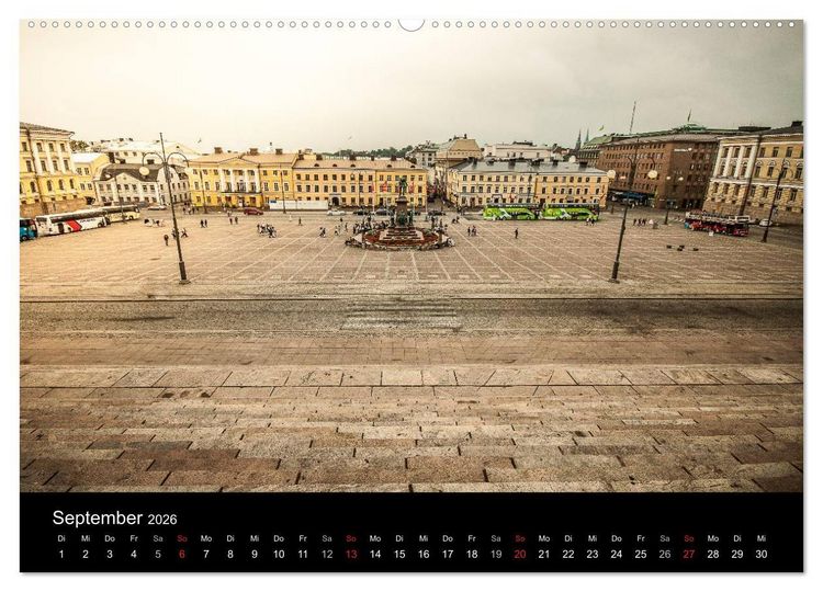 Produktbild: Helsinki / Besuchen - Entdecken - Erleben (Wandkalender 2026 DIN A2 quer), CALVENDO Monatskalender