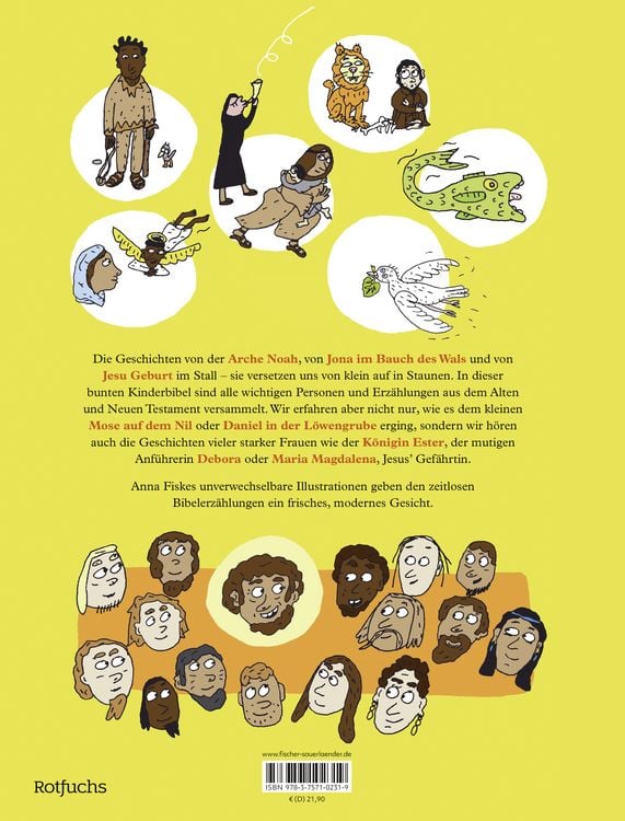 Produktbild: Deine bunte Kinderbibel &ndash; Von Adam & Eva, Maria & Jesus und allen anderen