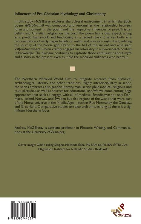 Produktbild: Influences of Pre-Christian Mythology and Christianity on Old Norse Poetry