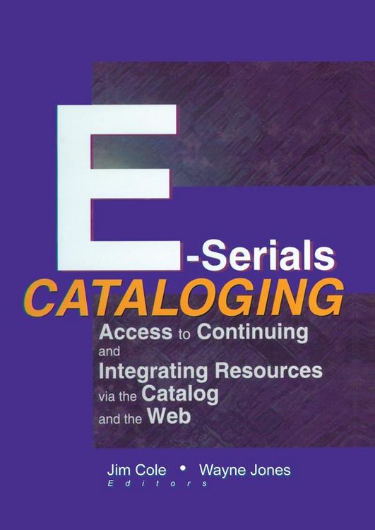 Produktbild: E-Serials Cataloging