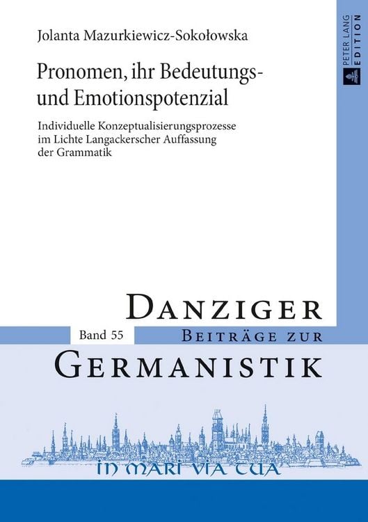 Produktbild: Pronomen, ihr Bedeutungs- und Emotionspotenzial