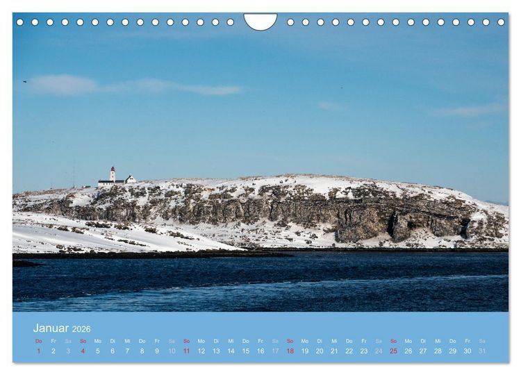 Produktbild: Leuchtfeuer der norwegischen K&uuml;ste (Wandkalender 2026 DIN A4 quer), CALVENDO Monatskalender