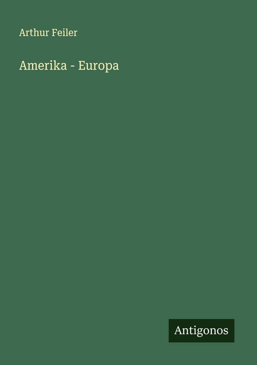 Produktbild: Amerika - Europa