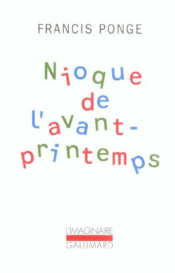 Produktbild: Nioque de l'avant-printemps