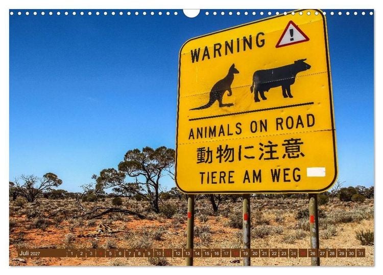 Produktbild: Outback Life - Australien (Wandkalender 2027 DIN A3 quer), CALVENDO Monatskalender