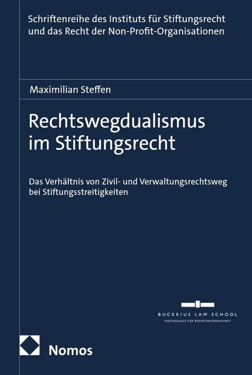 Produktbild: Rechtswegdualismus im Stiftungsrecht