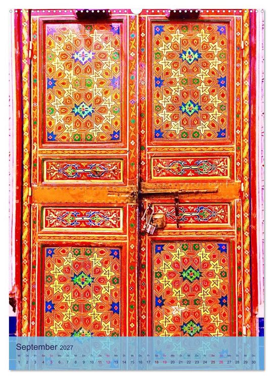 Produktbild: Mediterrane T&uuml;ren (hochwertiger Premium Wandkalender 2027 DIN A2 hoch), Kunstdruck in Hochglanz