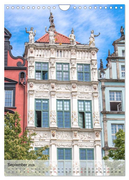 Produktbild: Danzig - Historische Altstadt (Wandkalender 2026 DIN A4 hoch), CALVENDO Monatskalender