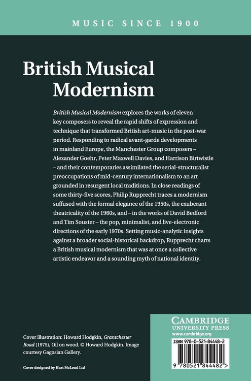 Produktbild: British Musical Modernism