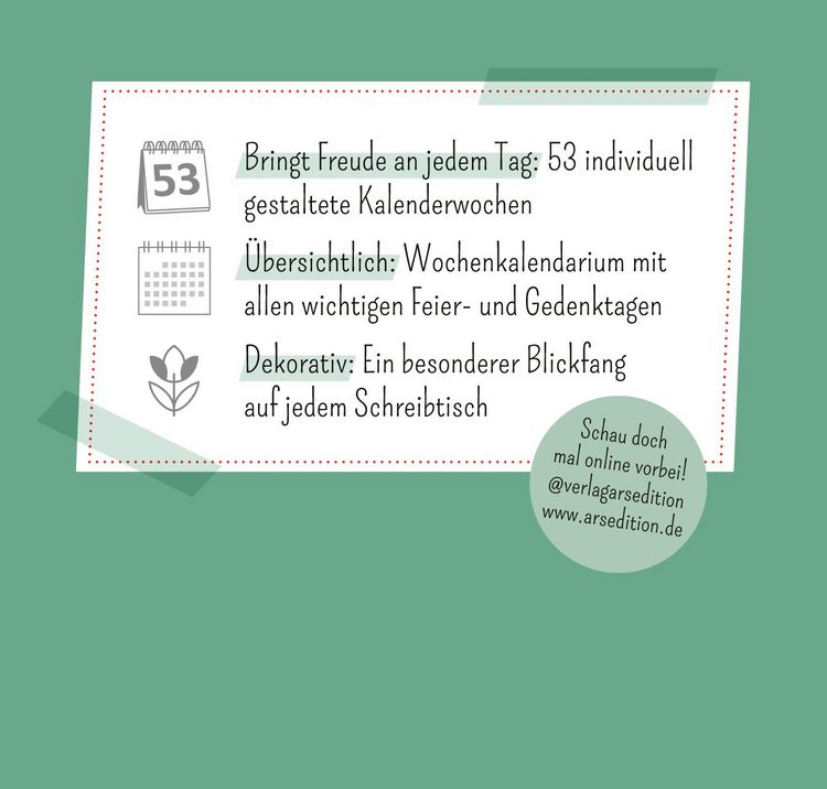Produktbild: Mini-Wochenkalender Der Kleine Prinz 2027