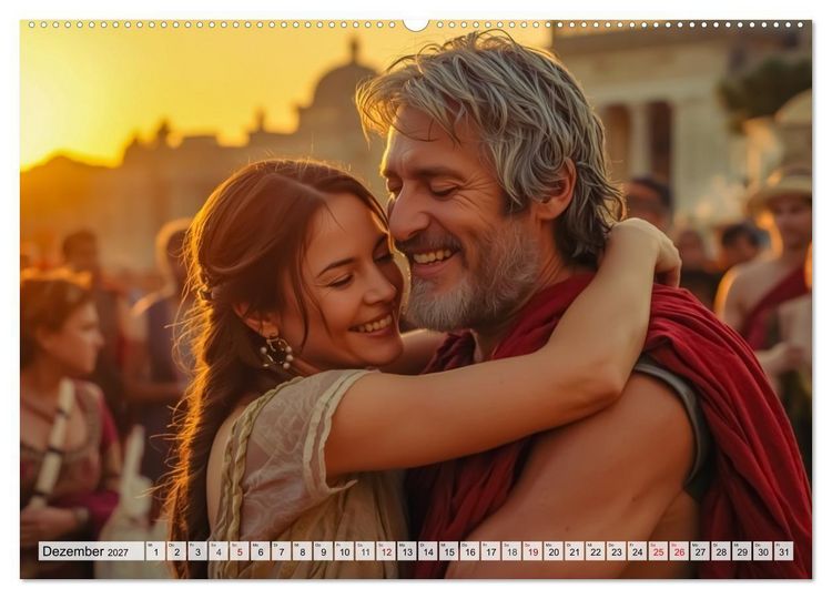 Produktbild: Odysseus Reise &ndash; Gefahren, Verlockungen, Schicksal (hochwertiger Premium Wandkalender 2027 DIN A2 quer), Kunstdruck in Hochglanz
