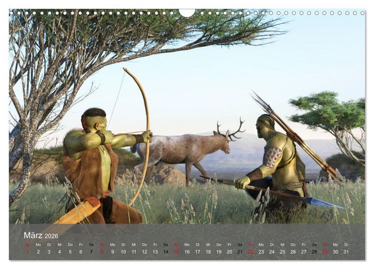 Produktbild: Welt der Orks (Wandkalender 2026 DIN A3 quer), CALVENDO Monatskalender