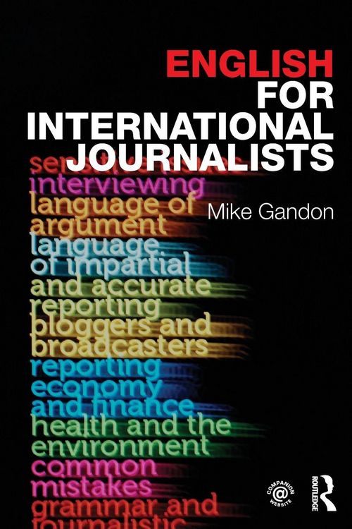 Produktbild: English for International Journalists