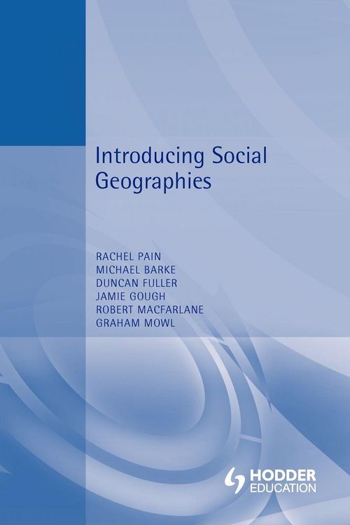 Produktbild: Introducing Social Geographies