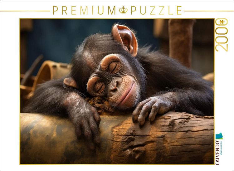 Produktbild: CALVENDO Puzzle Ein Motiv aus dem Kalender "Wenn sie schlafen" | 2000 Teile Lege-Gr&ouml;&szlig;e 90x67cm Foto-Puzzle f&uuml;r gl&uuml;ckliche Stunden