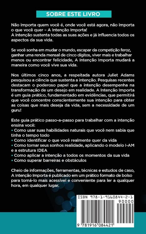 Produktbild: A Inten&ccedil;&atilde;o Importa