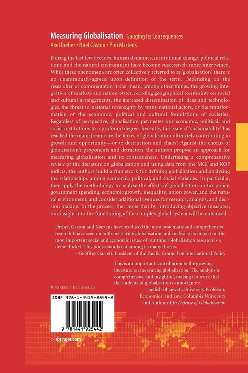 Produktbild: Measuring Globalisation