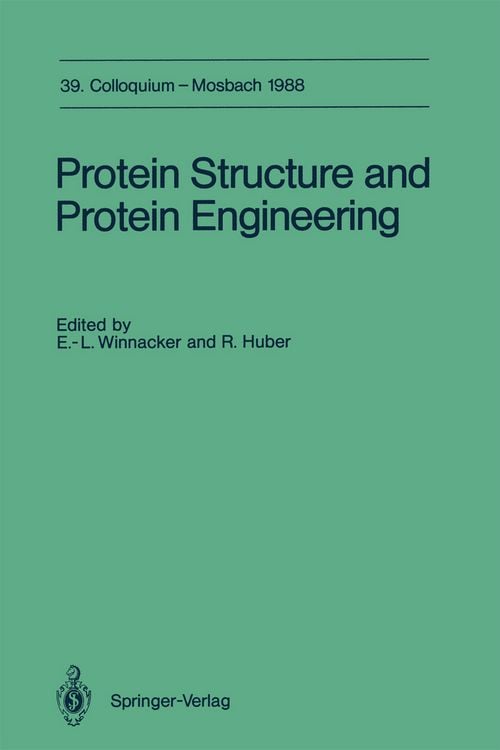 Produktbild: Protein Structure and Protein Engineering