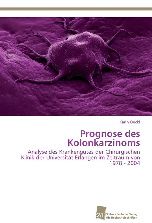 Produktbild: Prognose des Kolonkarzinoms