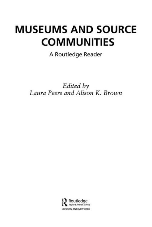 Produktbild: Museums and Source Communities