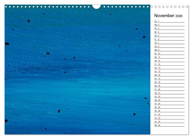 Produktbild: Mein bunter DIY-Bastelkalender (Wandkalender 2026 DIN A3 quer), CALVENDO Monatskalender