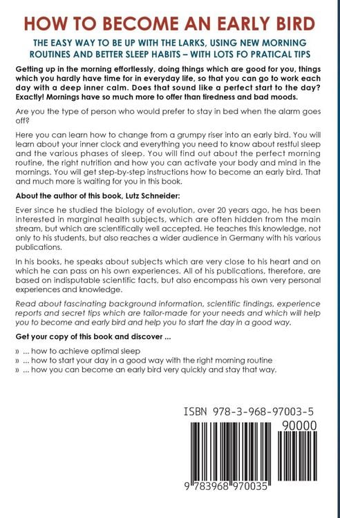 Produktbild: How to Become an Early Bird