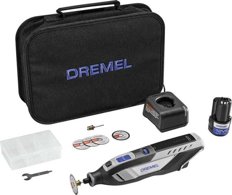 Produktbild: Dremel 8250-5 12V Akku-Multitool F0138250JA Multifunktionswerkzeug 12V 2Ah