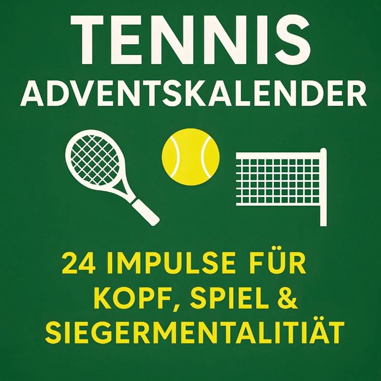 Produktbild: Tennis Adventskalender | 24 Impulse f&uuml;r Kopf, Spiel und Siegermentalit&auml;t