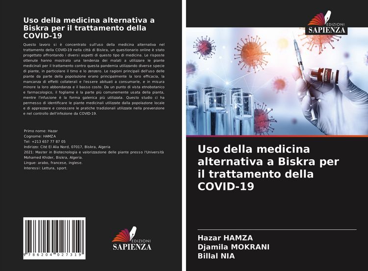 Produktbild: Uso della medicina alternativa a Biskra per il trattamento della COVID-19