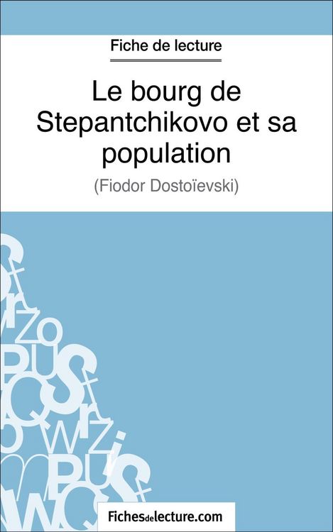 Produktbild: Le bourg de Stepantchikovo et sa population